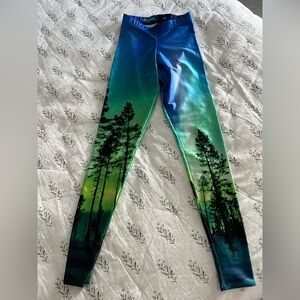 Black Milk Aurora Sky Leggings- XS